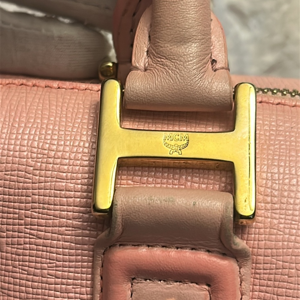 MCM Pink cute RARE Handbag with COA - Picture 8 of 17
